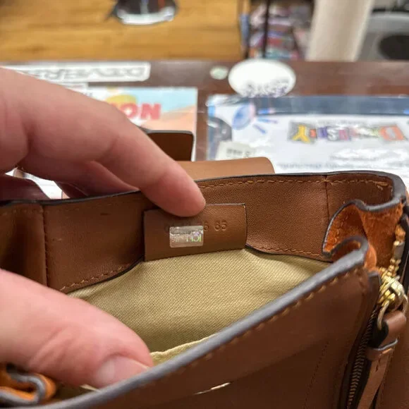 Chloe Leather Mini Bag brown - Picture 4 of 4